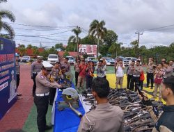 Polresta Tanjungpinang Musnahkan 392 Knalpot Brong Sepanjang 2024–2025, Kapolresta: Tak Akan Dikembalikan