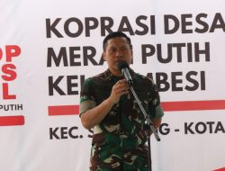 Pangdam XIX/Tuanku Tambusai Tinjau Pembangunan Koperasi Merah Putih di Batam TNI AD menegaskan dukungan terhadap program pemberdayaan ekonomi kerakyatan melalui penguatan koperasi desa dan kelurahan, sejalan dengan program prioritas nasional Presiden RI.