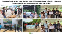 Pegadaian Peduli Pangan Sehat 2026, Tebar Semangat Berbagi dan Kepedulian Sosial di Momentum Idul Adha