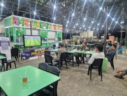 Koramil 03/Nongsa Gelar Nobar Piala Dunia Bersama Warga, Perkuat Kebersamaan dan Jaga Kondusivitas Wilayah