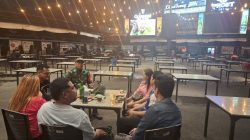 Koramil 01/Lubuk Baja Gelar Nobar Piala Dunia di Lima Titik, Ratusan Warga Batam Antusias Pererat Kebersamaan dan Silaturahmi