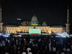 Koramil 03/Nongsa Gelar Nobar Final Piala Dunia 2026 Bersama Ribuan Warga Batam, Pererat Kebersamaan Hingga Dini Hari