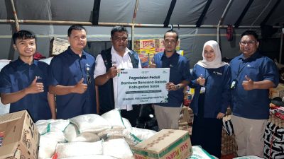 Pegadaian Bergerak Bantu Korban Galodo di Solok, Salurkan Beras hingga Kebutuhan Balita