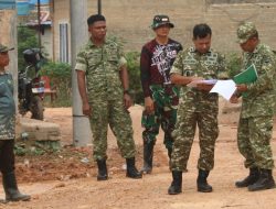 Dandim 0316/Batam Turun ke Mangsang, Semangati Satgas dan Warga Kejar Target TMMD 130