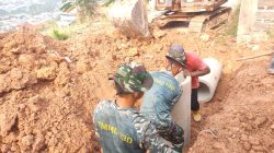 Kejar Target TMMD ke-130, Satgas Kodim 0316/Batam Gaspol Pasang Gorong-Gorong di Mangsang Maju